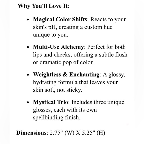 *new*MoodColorChanging Lip&CheekGloss - Picture 2 of 7